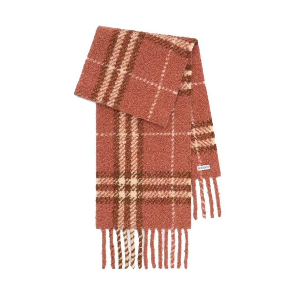 Burberry Women Check Boucle' Scarf